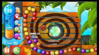 Woka Woka Marble Shooter  Gameplay Effects [upl. by Enayd476]