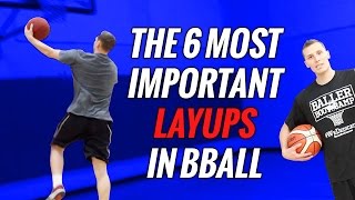 🏀Basketball Layup SECRETS 6 ways to shoot a layup in basketball [upl. by Nahtahoj]