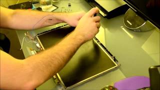 Tutorial how to replace the Magnesium LCD brace on a Lenovo Thinkpad broken hinge issue [upl. by Sihunn]