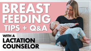 QampA  BREASTFEEDING TIPS With ME 🍼 A Lactation Counselor [upl. by Iras245]