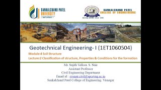 Geotechnical EngineeringIL2 Soil Structure [upl. by Bruns]