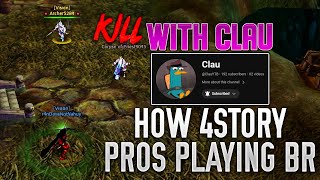 How 4STORY PROS Playing Battle Royale  With ClauYTB [upl. by Oilisab]