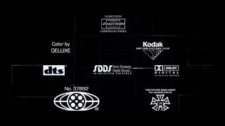 The Bourne Identity 2002  Ending Credits Music with The KennedyMarshall Company Logo [upl. by Majka]