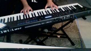 Mirame solo una vez  cover teclados  Los Cristianes [upl. by Yellac]