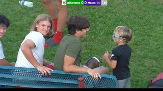 Williamston vs Mason JV Football 09 12 24 [upl. by Aleuname372]