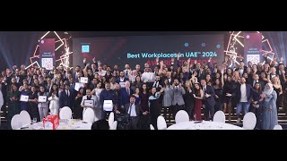 Best Workplaces in UAE™️ 2024  Event Highlights [upl. by Lesoj]