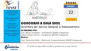 CONCORSO DSGA 2022 [upl. by Buonomo]