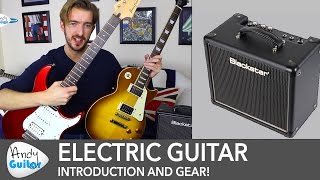 Beginners Guide To Electric Guitar Gear  Guitars Amps amp Pedals [upl. by Aiksa]