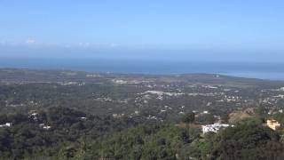 Vista del oeste de Puerto Rico desde Cabo Rojo hasta Aguadilla [upl. by Marina]