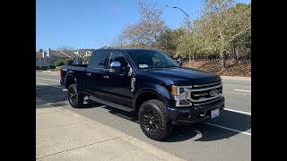 2020 Ford Super Duty Upfitter Switch Install [upl. by Lissner]