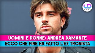 Andrea Damante Ecco Che Fine Ha Fatto LEx Tronista Di Uomini E Donne [upl. by Ecirehc301]