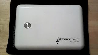 IOGEAR GearPower Mobile Power Station GMP10K Review [upl. by Grethel]