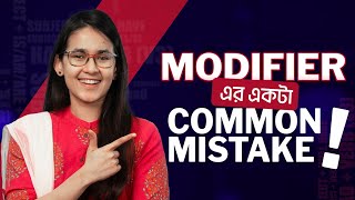 Modifier এর একটা Common Mistake  Dangling Modifier  ঘরে বসে English Grammar  Munzereen Shahid [upl. by Yellat738]