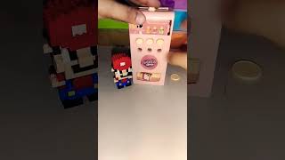 🌈🌈Mario Making Strawberry 🍓 Juice satisyfing mariobros shorts [upl. by Alacim]