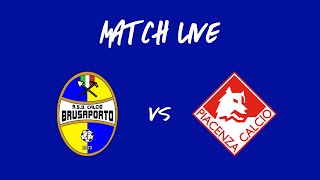 Serie D  34° Giornata  BrusaportoPiacenza [upl. by Nawad]