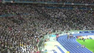 HD HQ Usain Bolt  200m  World Record  1919 sec  Berlin WM 2009 [upl. by Rora]