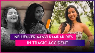 Travel Influencer Aanvi Kamdar Dies While Filming Reel Near Kumbhe Waterfall In Maharashtra [upl. by Bernita]