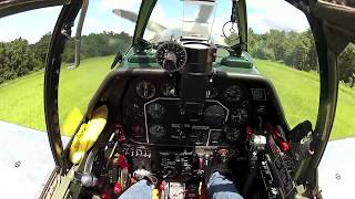 North American P51C Mustang  Part 3  Flight  Kermie Cam [upl. by Velvet825]