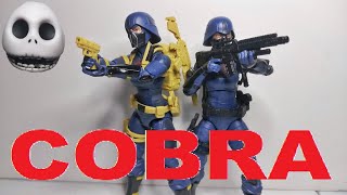 COBRAS ANGELS  GI Joe Classified Cobra Valkyries Female Trooper 2 Pack Review Swaps Comparisons [upl. by Adniuqal]