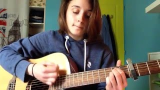 Le vent nous portera  Noir Désir cover folk guitar [upl. by Amalie]