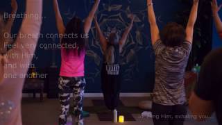 YogaFaith Guided Meditation Class at The Chopra Center CLOSED CAPTION CC Available [upl. by Geldens]