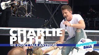 Charlie Puth  We Dont Talk Anymore Live At Capital’s Summertime Ball 2017 [upl. by Adlev]