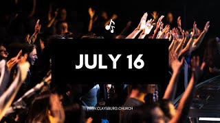 LIVE  July 16 2023  Claysburg Church of God [upl. by Ammann]