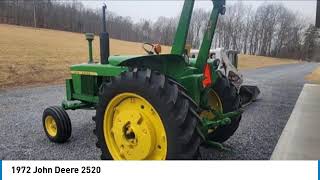 1972 John Deere 2520 99003 [upl. by Rambort]