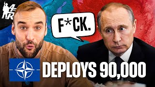 NATO Deploys 90 000 SOLDIERS in February  Ukraine War Update [upl. by Ydennek]