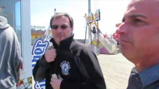 Casino Pier Roller Coaster Hydrus Opening Day May 6 2017 Seaside Heights New Jersey [upl. by Ariaes854]