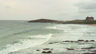 Headland Hotel at Fistral Beach in Newquay Cornwall [upl. by Ylsel]