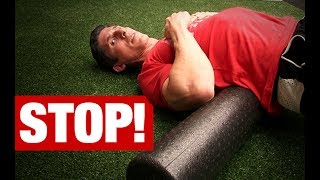 Never Foam Roll Your Lower Back HERE’S WHY [upl. by Biancha]