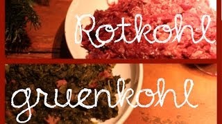 Weihnachtsmenü Teil II  Rotkohl und Grünkohl  Beilagen  Episode 26 Weihnachten [upl. by Grizel654]