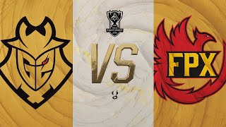 WORLDS 2019  G2 vs FPX  FINALE  BO5 [upl. by Moise]