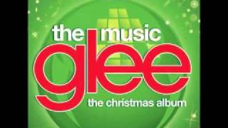 Glee Cast  Angels We Have Heard On High w lyrics [upl. by Wain]