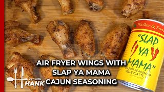 Air Fryer Chicken Wings with Slap Ya Mama Cajun Seasoning [upl. by Abehsile952]