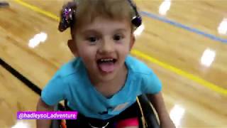 Adaptive Sports Camp with Hadley As Hadley likes to say quotIts all sports in Wheelchairsquot [upl. by Doretta]