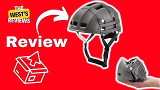 Overade Plixi Fit Foldable Bicycle Helmet  Review [upl. by Joeann]