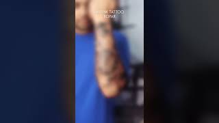 Kesa laga Full arm tattoo handtattoo tattoo tattooartist shortlovers artlovers tattooformen [upl. by Lleumas117]