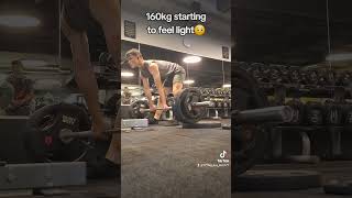 Easy pr  edit gym pr deadlift powerlift powerlifting fitstar godisgood [upl. by Notsnhoj]