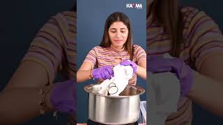 How to Dye White TShirt with Prints with Kadam Pakka Rang  The Easiest Way To Do It at Home [upl. by Atikkin164]