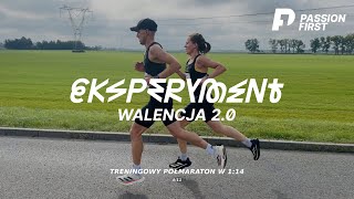 Eksperyment Walencja 20  treningowy półmaraton w 114 [upl. by Eikceb]