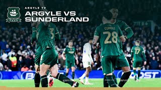 Argyle vs Sunderland  Pre Match Show [upl. by Ahsotal]