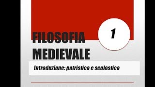 Introduzione alla patristica e alla scolastica [upl. by Charlean]