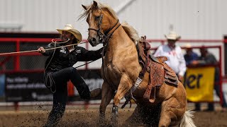 87th Ponoka Stampede Performance 2 Pro Rodeo Highlights [upl. by Annaoi]