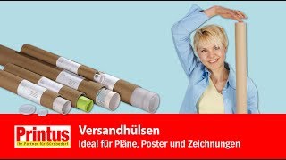 Wie verschicke ich Poster am besten per Post [upl. by Yhtak]