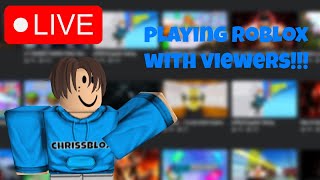 🔴LIVE🔴Playing Roblox with viewers [upl. by Kostman]