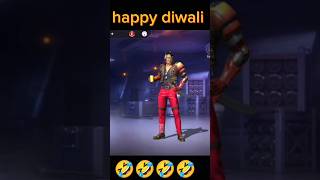 💣Happy 🤣🤣Diwali ki funny video freefire [upl. by Erhart]