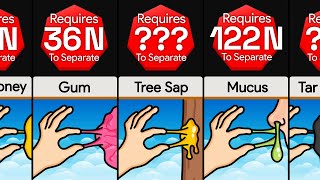 Probability Comparison Stickiest Things You Might Accidentally Touch [upl. by Womack539]