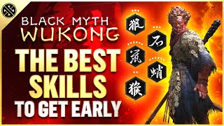 Black Myth Wukong  Best EARLY Skills To Pick Up [upl. by Adnalohs257]